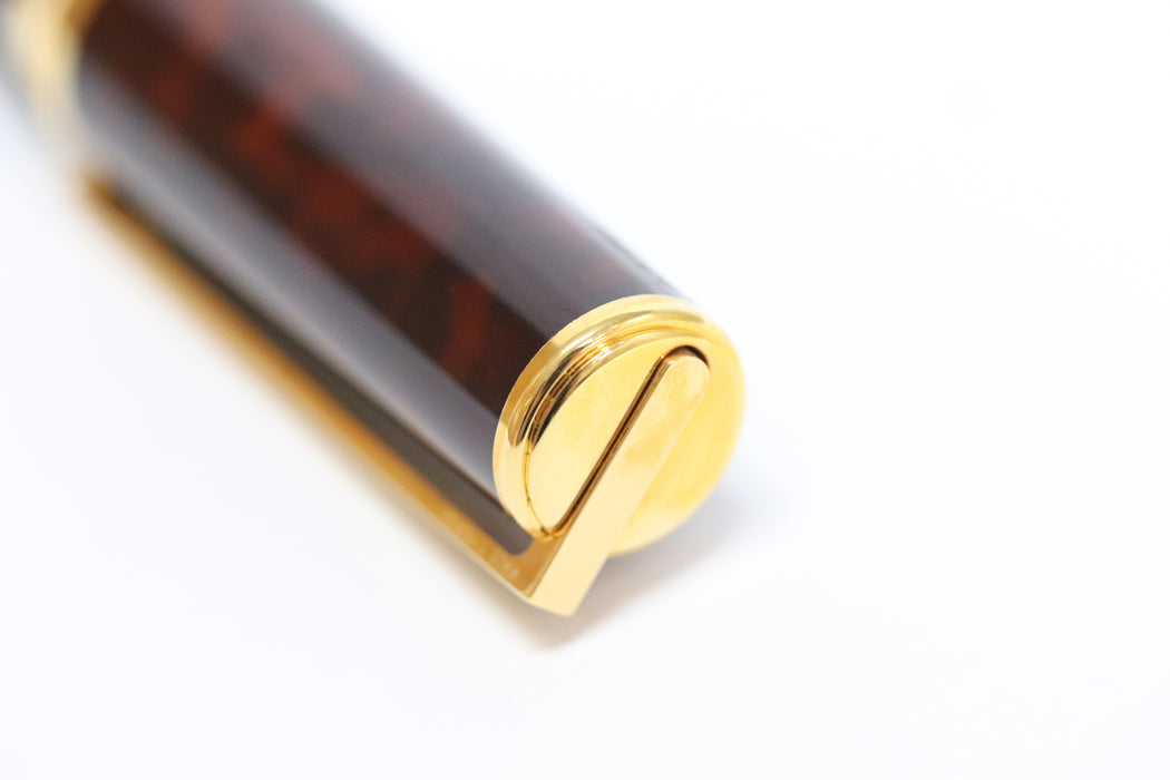 S.T. Dupont Laque De Chine Fountain Pen 750 Nib From Japan 218 6428167