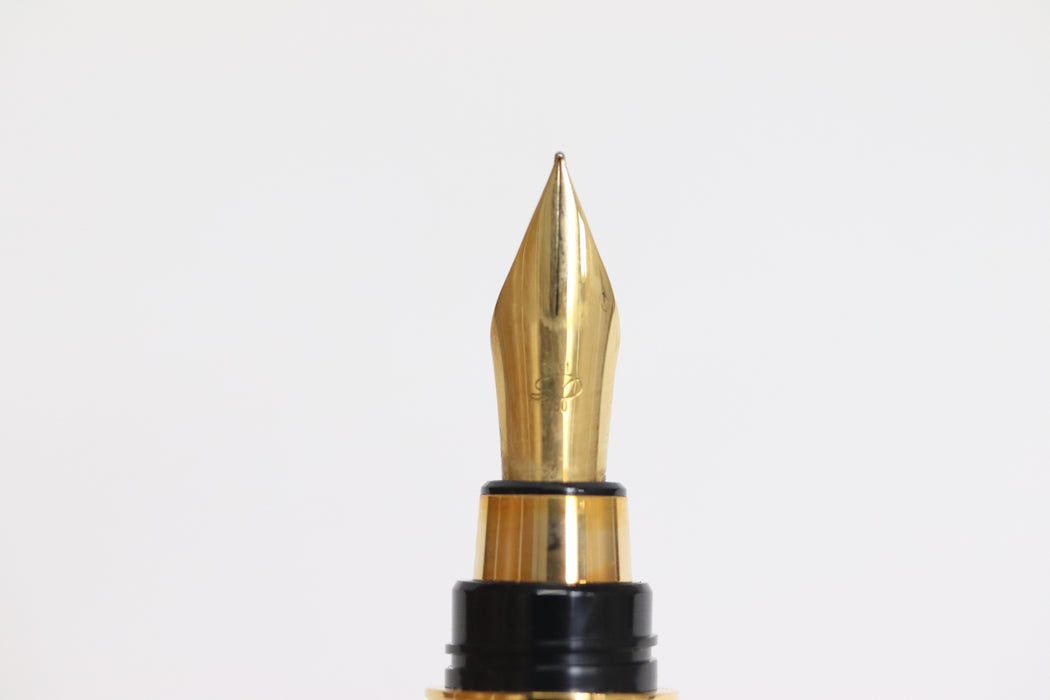 S.T. Dupont Laque De Chine Fountain Pen 750 Nib From Japan 218 6428167