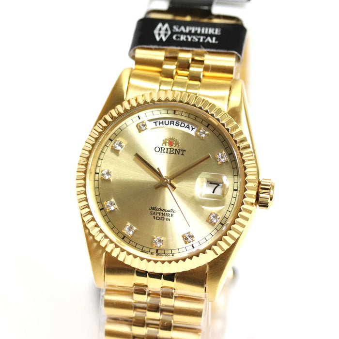 Orient President Automatic DayDate Watch SEV0J001GY 36mm From Japan 285 6428624