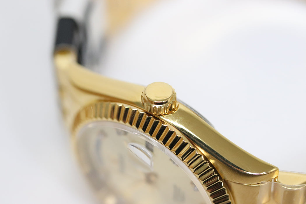 Orient President Automatic DayDate Watch SEV0J001GY 36mm From Japan 285 6428624