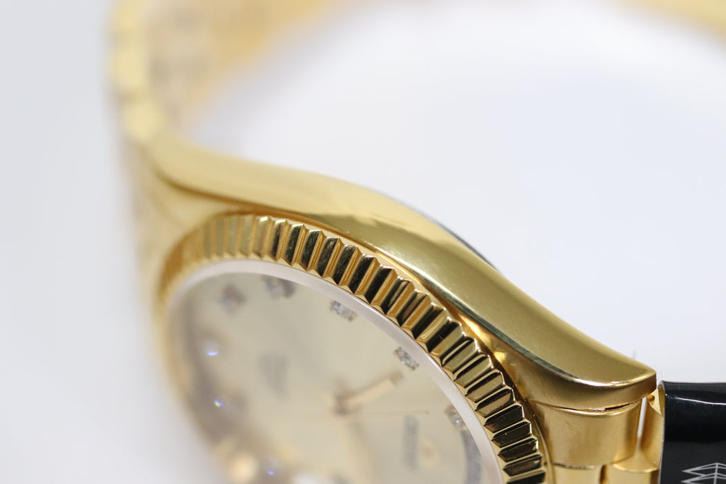 Orient President Automatic DayDate Watch SEV0J001GY 36mm From Japan 285 6428624