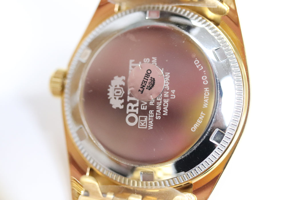 Orient President Automatic DayDate Watch SEV0J001GY 36mm From Japan 285 6428624