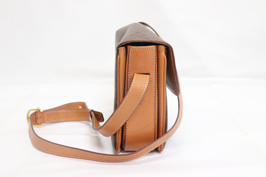 Celine Macadam Turn Lock Shoulder Bag From Japan 054 6428655