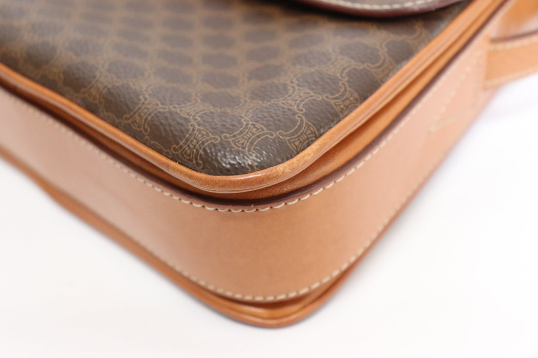 Celine Macadam Turn Lock Shoulder Bag From Japan 054 6428655