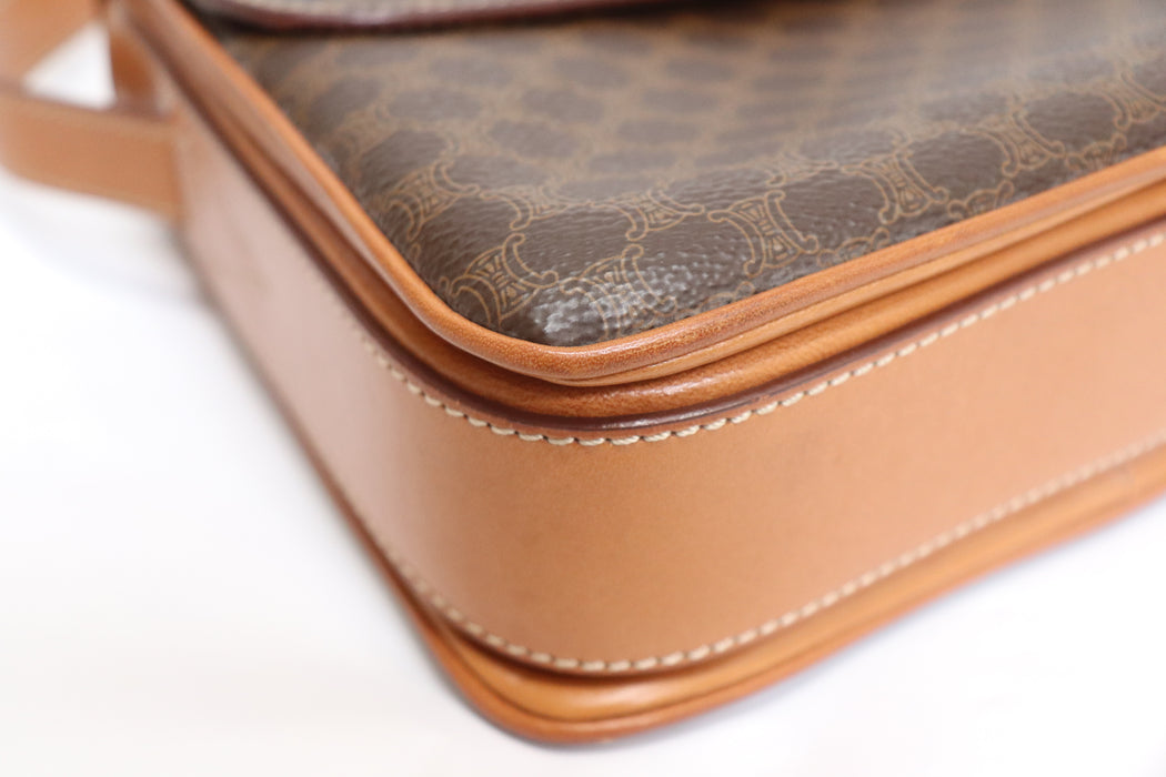 Celine Macadam Turn Lock Shoulder Bag From Japan 054 6428655