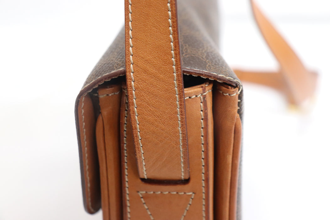 Celine Macadam Turn Lock Shoulder Bag From Japan 054 6428655