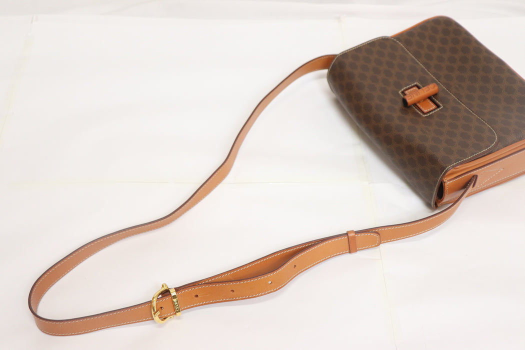 Celine Macadam Turn Lock Shoulder Bag From Japan 054 6428655