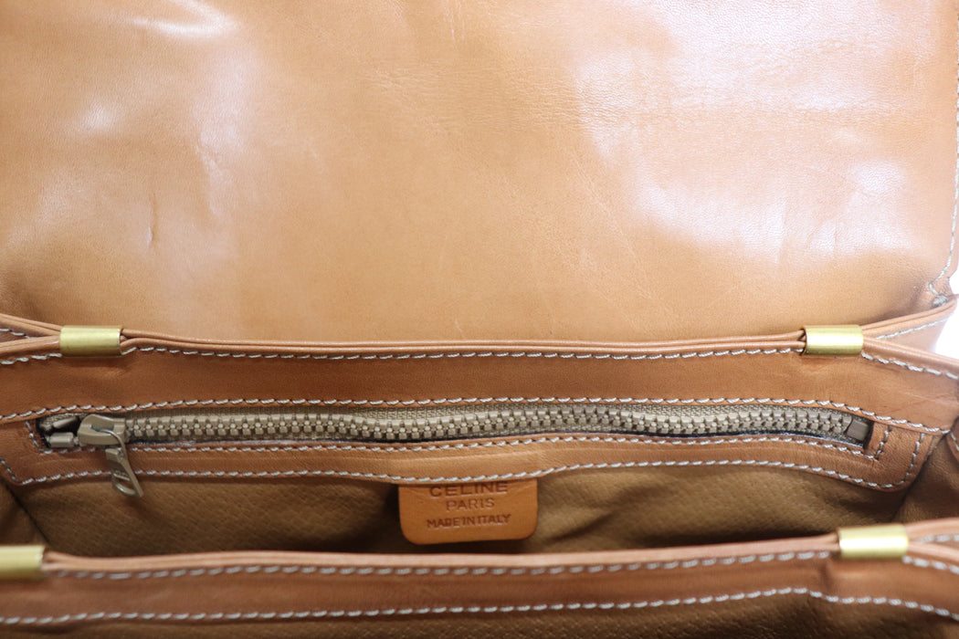 Celine Macadam Turn Lock Shoulder Bag From Japan 054 6428655