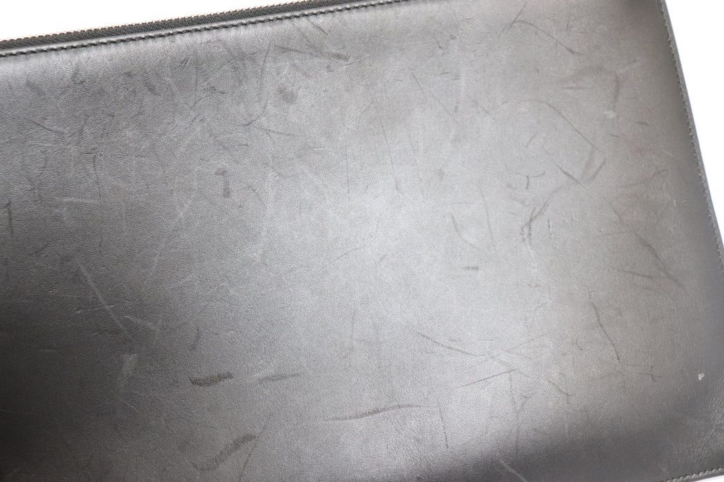 Gucci Leather Clutch Bag Life is Gucci 445597 From Japan 272 6429407