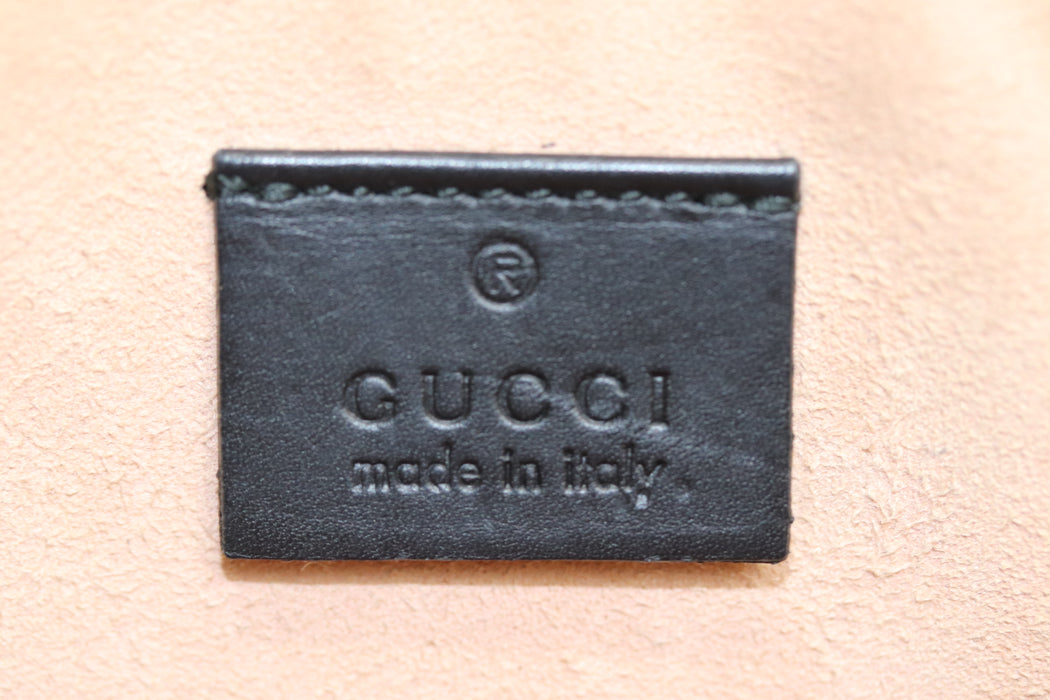 Gucci Leather Clutch Bag Life is Gucci 445597 From Japan 272 6429407