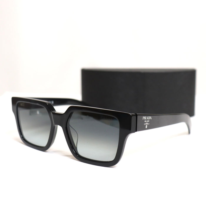 Prada Black Frame Sunglasses SPR03Z-F 55 17-140 With Case From JPN 272 6429402