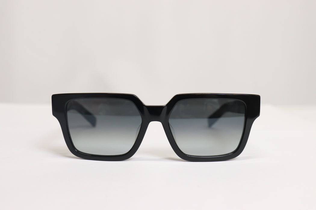 Prada Black Frame Sunglasses SPR03Z-F 55 17-140 With Case From JPN 272 6429402