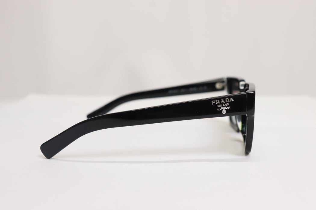 Prada Black Frame Sunglasses SPR03Z-F 55 17-140 With Case From JPN 272 6429402