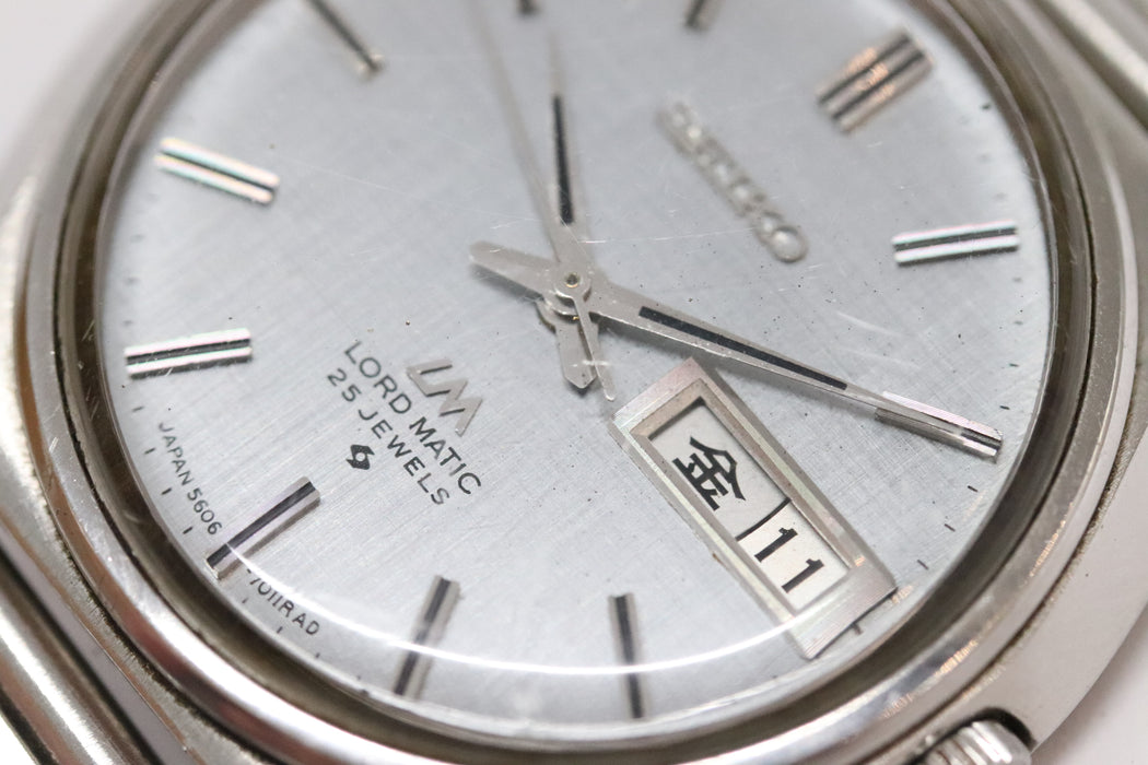 Seiko Lord Matic 5606-7010 25 Jewels Automatic Day Date 36mm 231 6429526