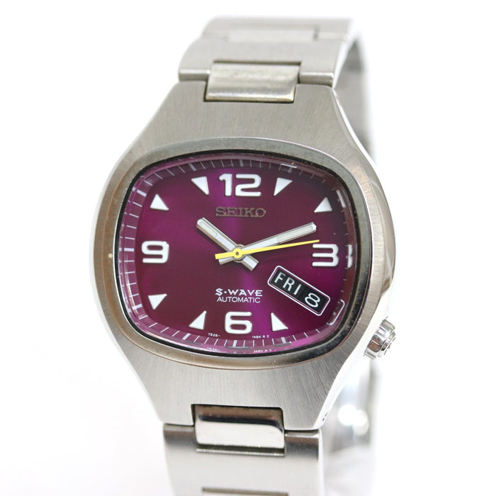 Seiko S-Wave Automatic Watch 7S26-5010 37mm From Japan 231 6429514