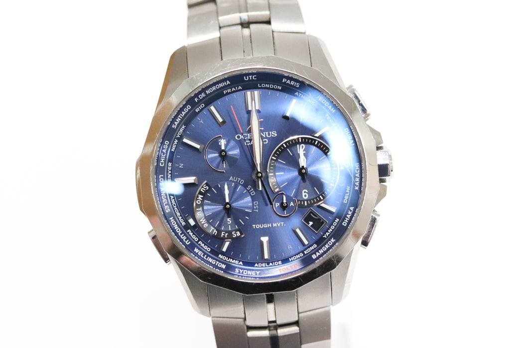 Casio Oceanus Solar Watch 0CW-S2400 40mm From Japan 284 6430016