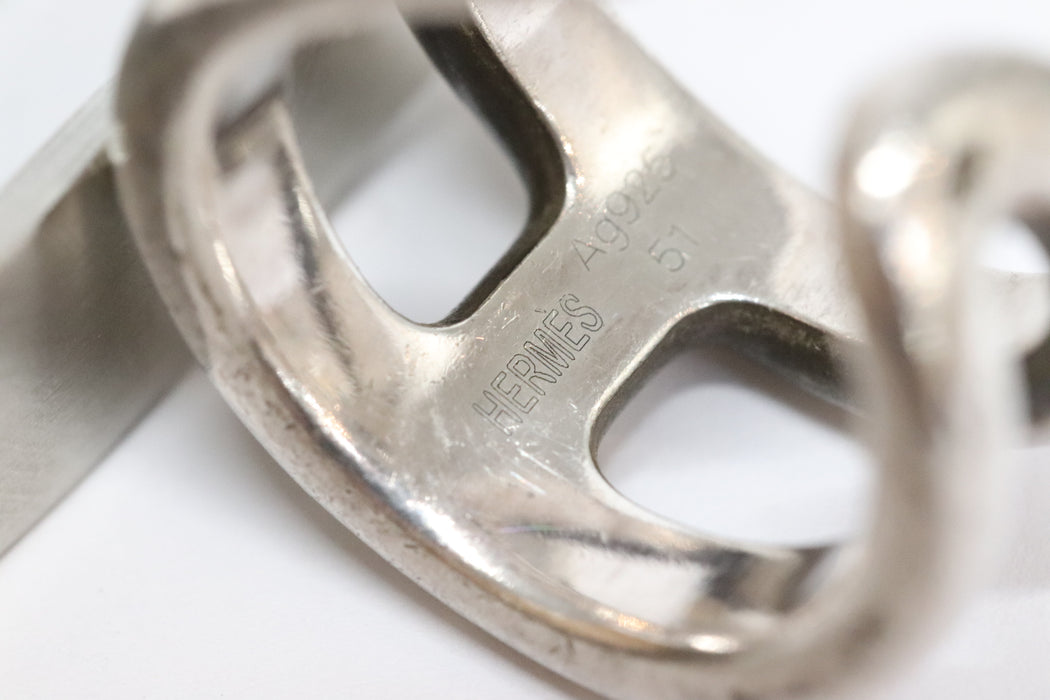 Hermes Osmose Ring PM 925 Size51 From Japan 218 6429922 - World Quickdo