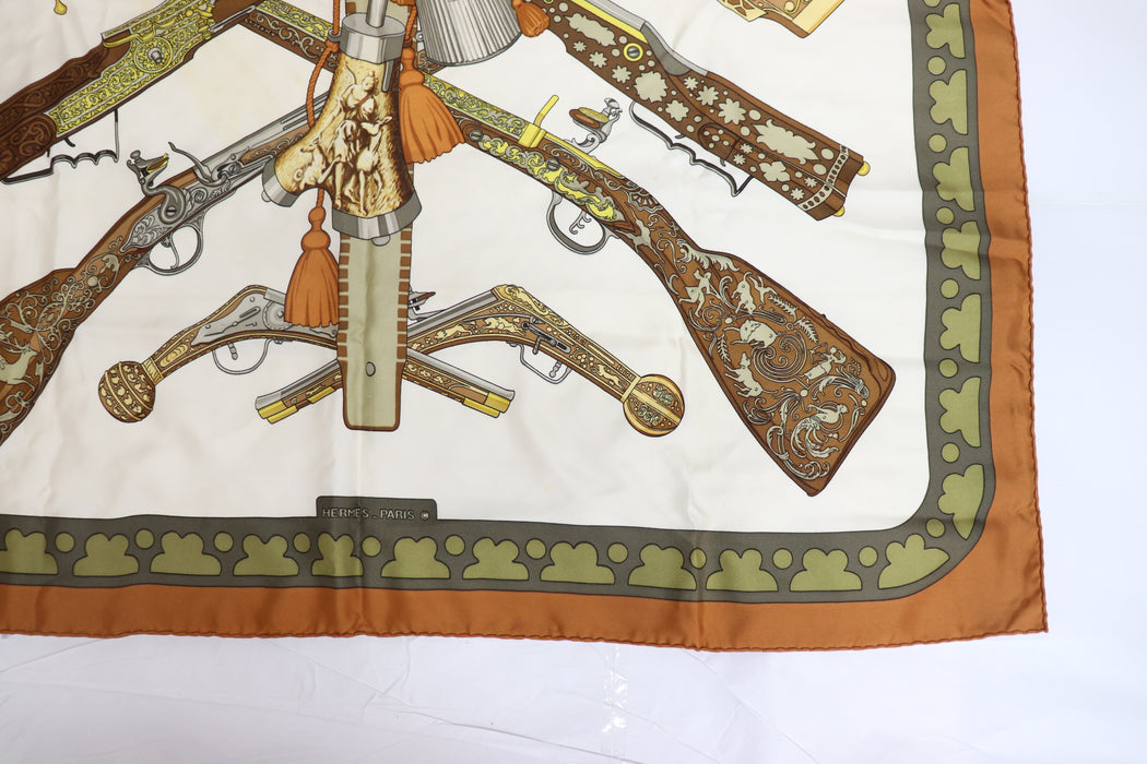 Hermes Carre 90 Silk Scarf "DIANE" From Japan 123 6430229 - World Quickdo