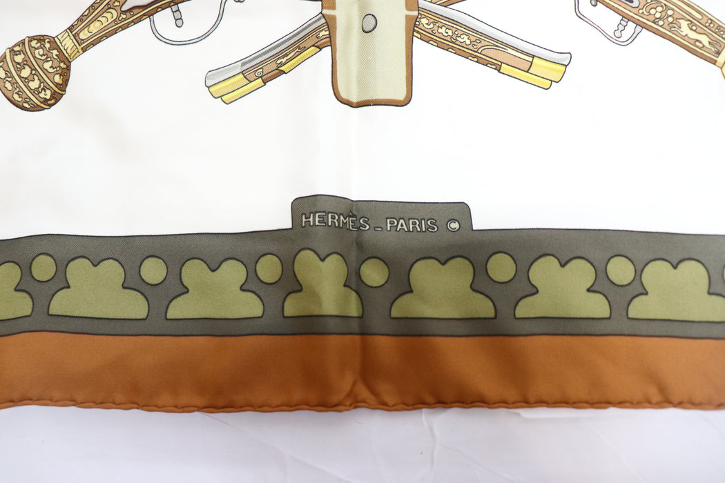 Hermes Carre 90 Silk Scarf "DIANE" From Japan 123 6430229 - World Quickdo