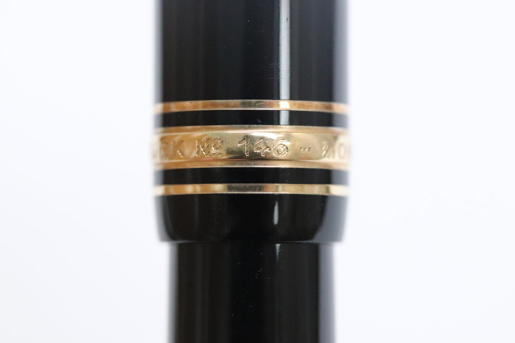 Montblanc Meisterstuck 146 Fountain Pen 4810 18c Nib From Japan 218 6431789 - World Quickdo