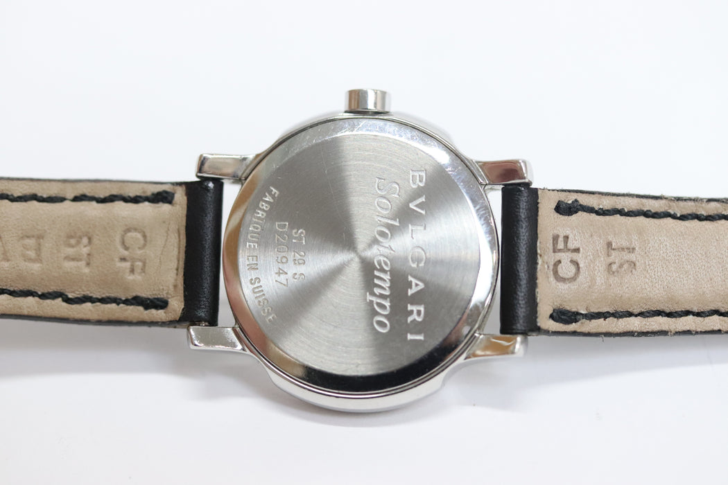 Bvlgari Solotempo Quartz Watch ST 29 S 28mm From Japan 251 6431945 - World Quickdo