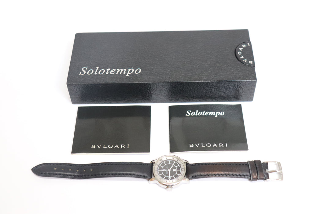 Bvlgari Solotempo Quartz Watch ST 29 S 28mm From Japan 251 6431945 - World Quickdo