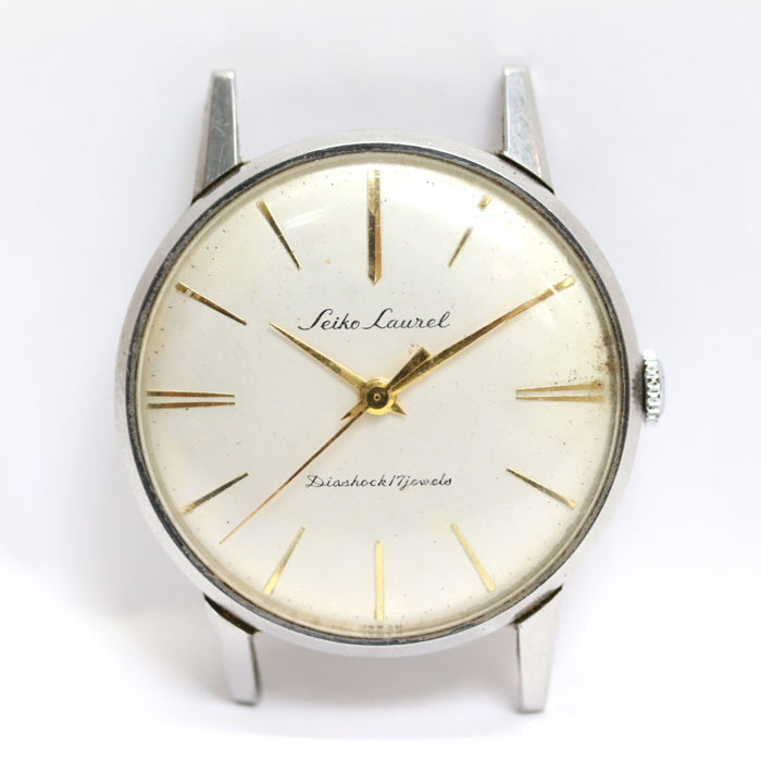 Seiko Laurel Manual Watch J14047 34mm From Japan 092 6432705 - World Quickdo