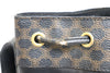 Celine Macadam Drawstring Shoulder Bag Black From Japan 054 6433009 - World Quickdo