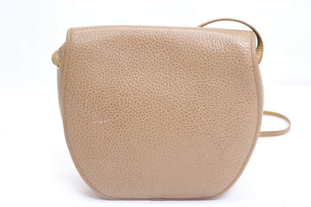 Christian Dior Logo Leather Shoulder Bag From Japan 002 6433320