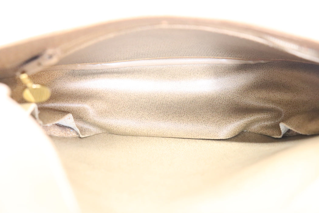 Christian Dior Logo Leather Shoulder Bag From Japan 002 6433320