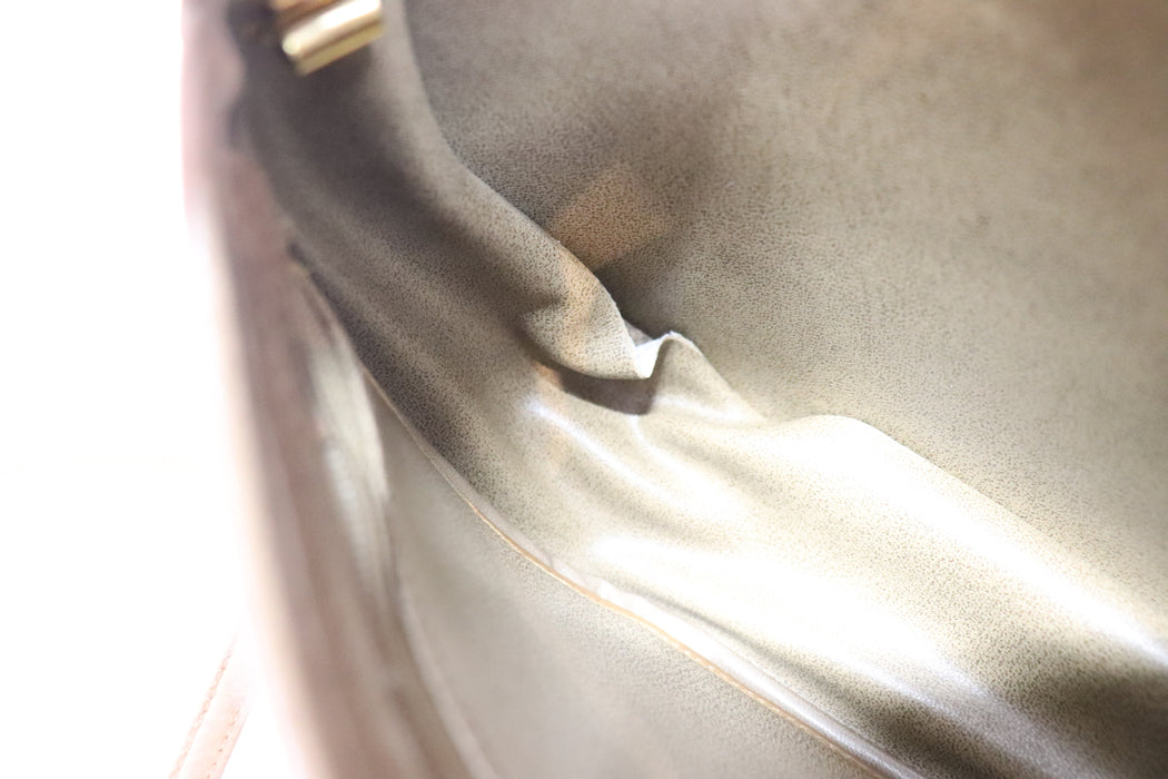 Christian Dior Logo Leather Shoulder Bag From Japan 002 6433320