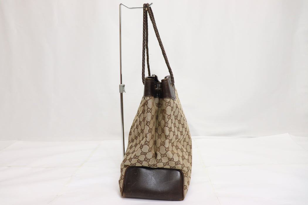 Gucci GG Canvas Tote Bag 109141 From Japan 002 6433345