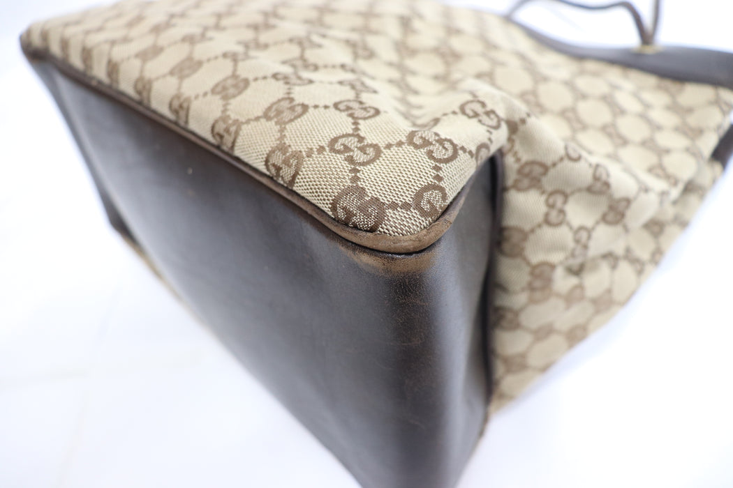 Gucci GG Canvas Tote Bag 109141 From Japan 002 6433345