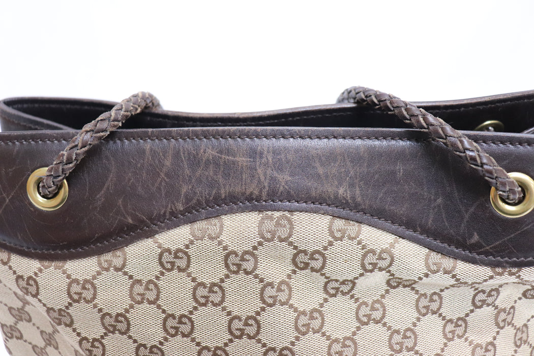 Gucci GG Canvas Tote Bag 109141 From Japan 002 6433345
