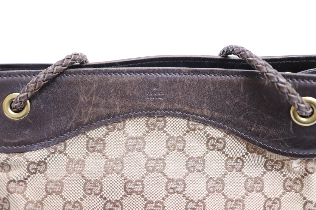 Gucci GG Canvas Tote Bag 109141 From Japan 002 6433345