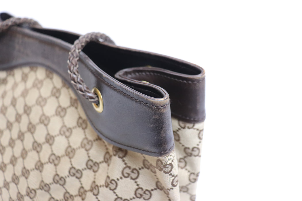 Gucci GG Canvas Tote Bag 109141 From Japan 002 6433345