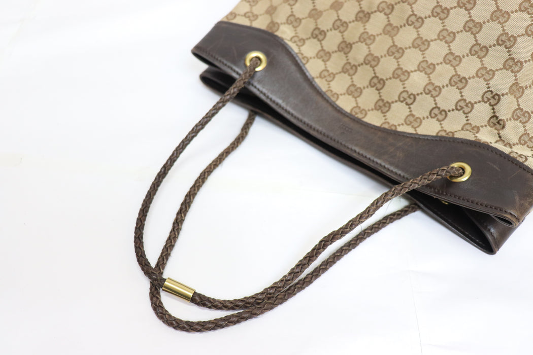 Gucci GG Canvas Tote Bag 109141 From Japan 002 6433345