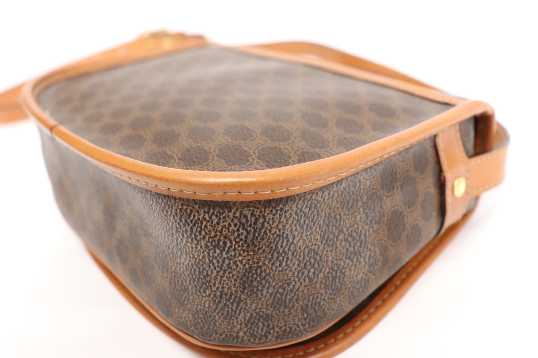 Celine Macadam PVC Leather Shoulder Bag From Japan 002 6433359