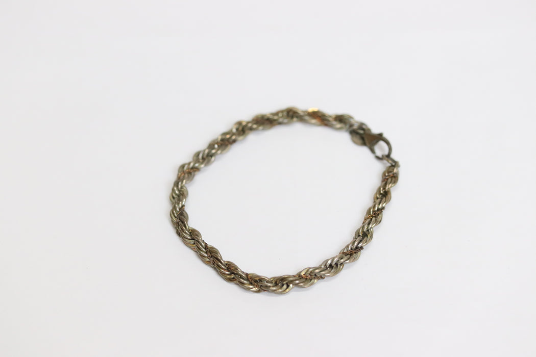 Tiffany & Co. Twist Rope SV925/750 Bracelet From Japan 218 6433366