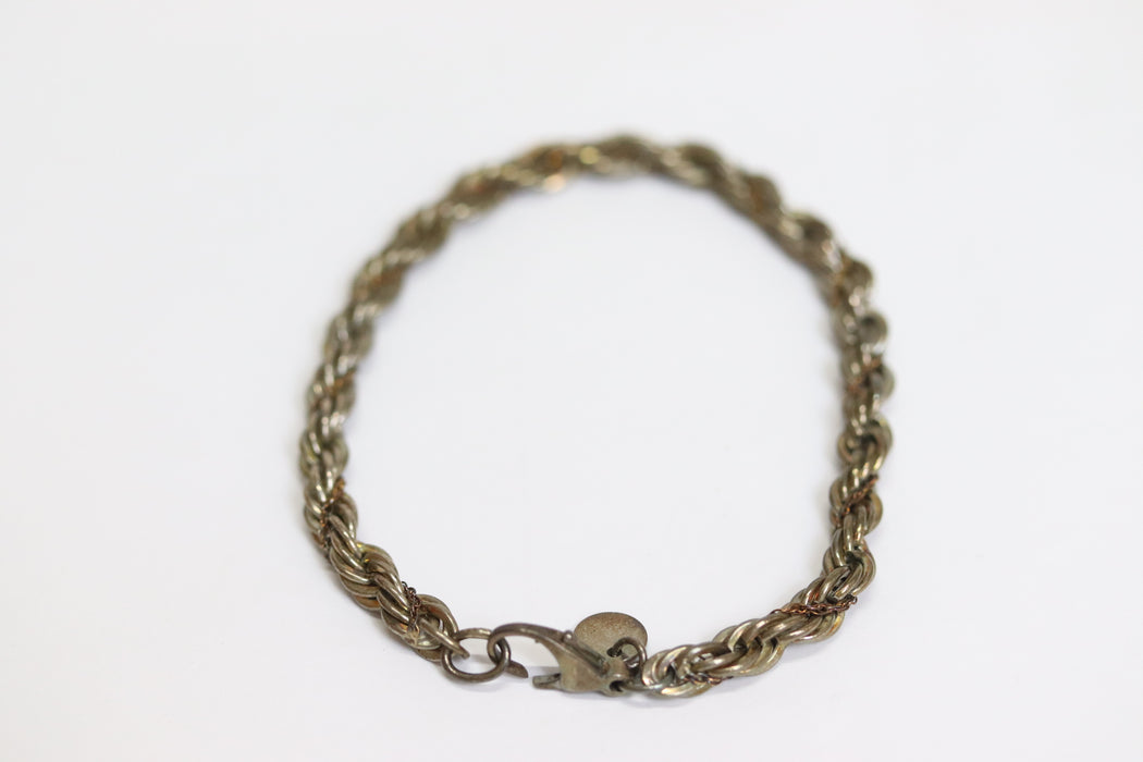 Tiffany & Co. Twist Rope SV925/750 Bracelet From Japan 218 6433366