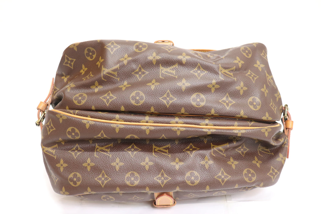 Louis Vuitton Monogram Saumur 35 Shoulder Cross Bag M42254 Japan 002 6433340 - World Quickdo