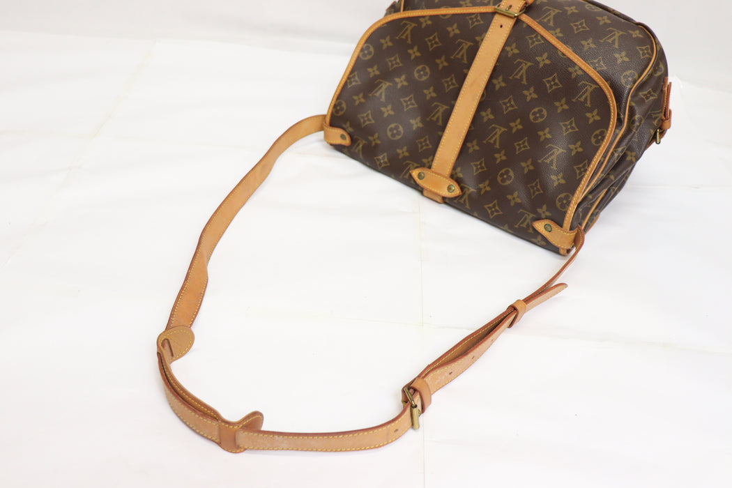 Louis Vuitton Monogram Saumur 35 Shoulder Cross Bag M42254 Japan 002 6433340 - World Quickdo