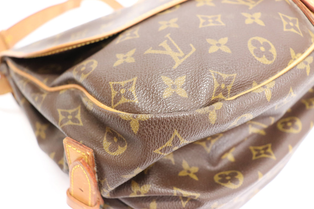 Louis Vuitton Monogram Saumur 35 Shoulder Cross Bag M42254 Japan 002 6433340 - World Quickdo