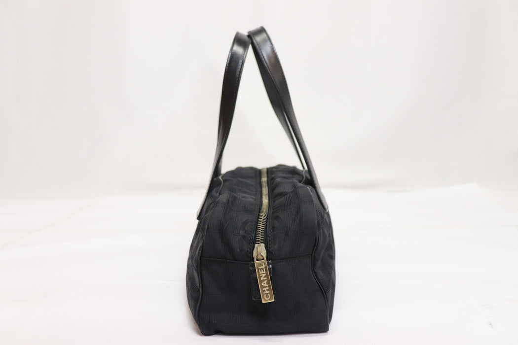 Chanel New Travel Line Mini Boston Bag Black From Japan 002 6433336 - World Quickdo