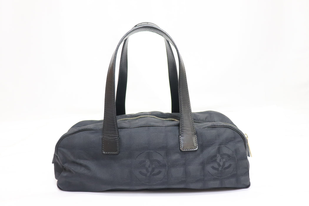 Chanel New Travel Line Mini Boston Bag Black From Japan 002 6433336 - World Quickdo