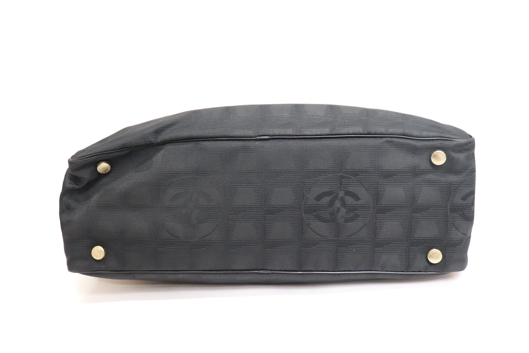 Chanel New Travel Line Mini Boston Bag Black From Japan 002 6433336 - World Quickdo