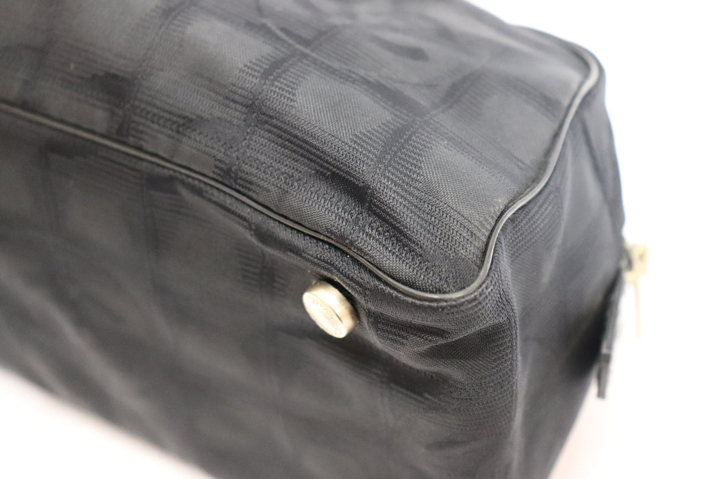 Chanel New Travel Line Mini Boston Bag Black From Japan 002 6433336 - World Quickdo