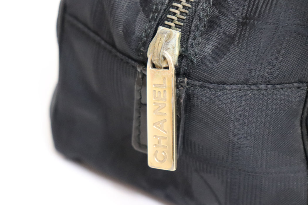 Chanel New Travel Line Mini Boston Bag Black From Japan 002 6433336 - World Quickdo