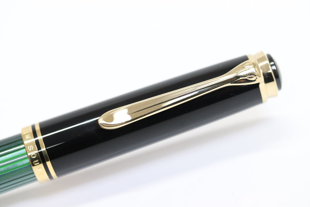 Pelikan Souveran M800 Fountain Pen Nib 18c 750 F Germany From Japan 218 6405760 - World Quickdo
