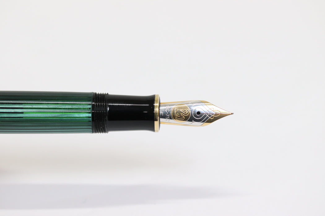 Pelikan Souveran M800 Fountain Pen Nib 18c 750 F Germany From Japan 218 6405760 - World Quickdo